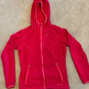 Marmot light-weight hooded fleece.